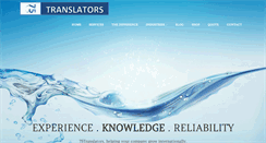 Desktop Screenshot of 75translators.com